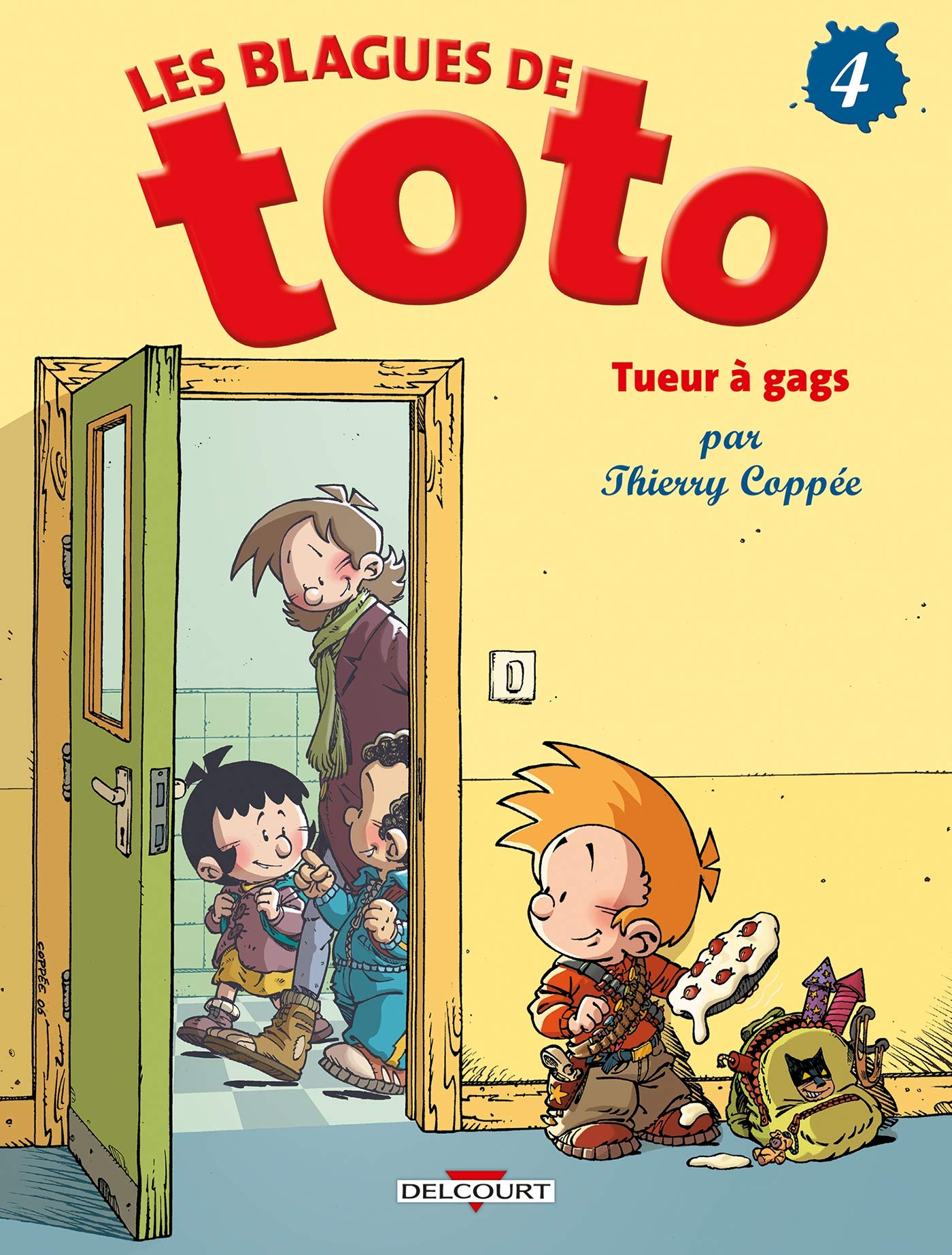jaquette livre Les Blagues de Toto, Tome 4 : Tueur à gags