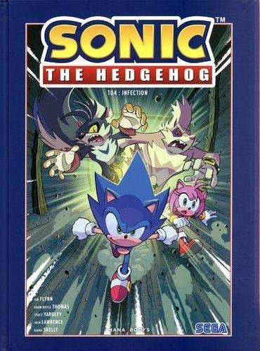 jaquette livre Sonic The Hedgehog Tome 4 - Infection