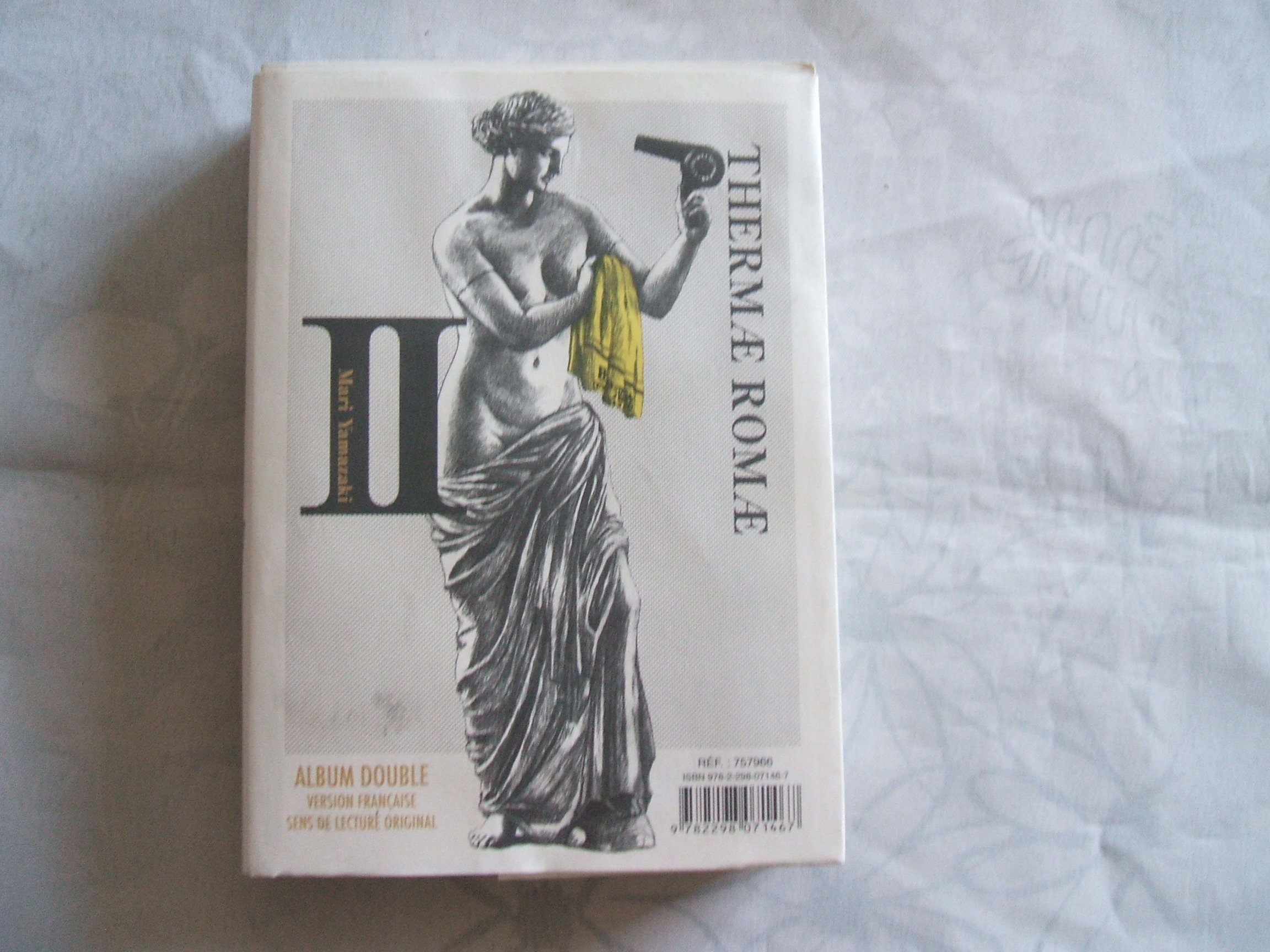 jaquette livre Thermae Romae, tome 1 et 2