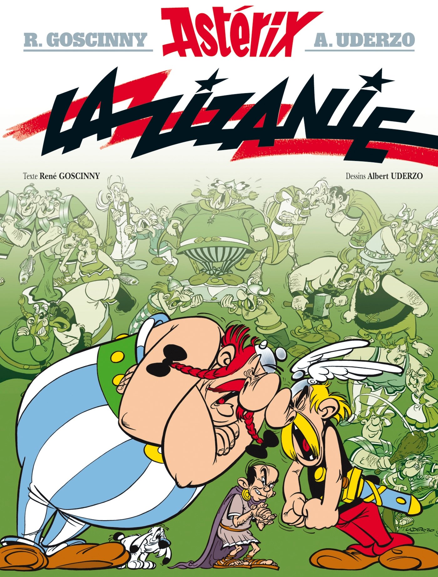 jaquette livre Astérix - La zizanie - n°15