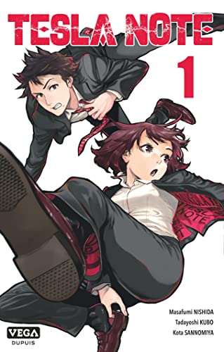 jaquette livre Tesla Note - Tome 1