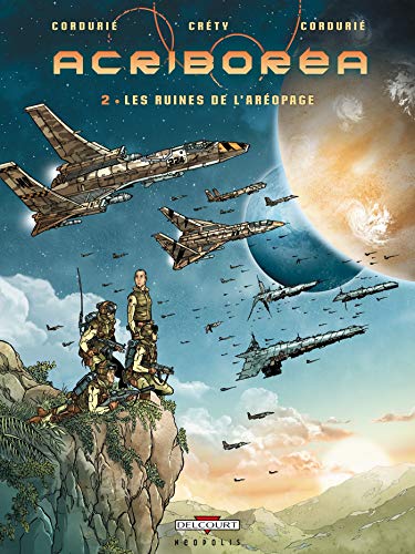 jaquette livre Acriboréa Tome 2 - Les Ruines De L'aéropage