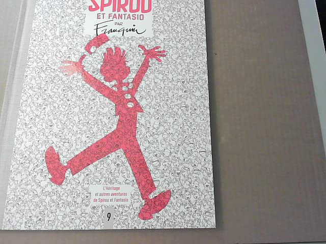 jaquette livre spirou et Fantasio l héritage et autres aventures tome 9