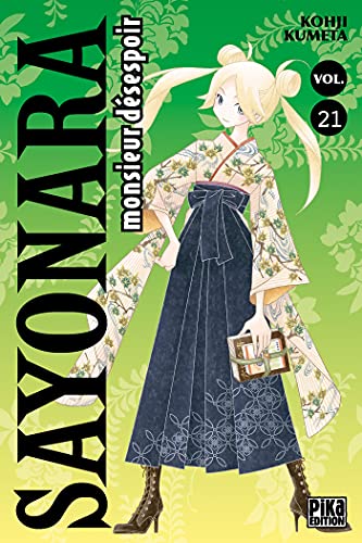 jaquette livre Sayonara Monsieur Désespoir - Tome 21