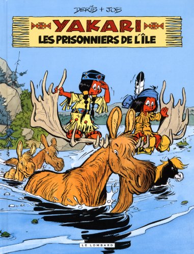 jaquette livre Yakari Tome 9 - Les Prisonniers De L'ile