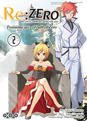 jaquette livre Re:Zero ? Troisième Arc - Truth of Zero - Tome 2