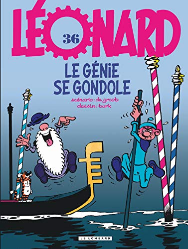 jaquette livre Léonard Tome 36 - Le Génie Se Gondole