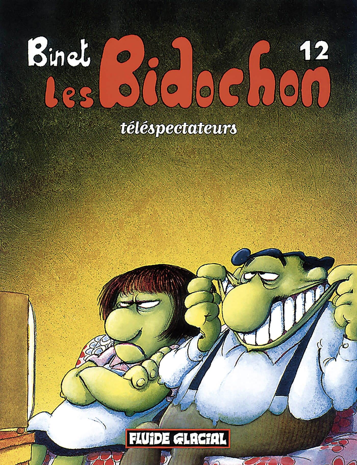 jaquette livre Les Bidochon, tome 12 : Téléspectateurs