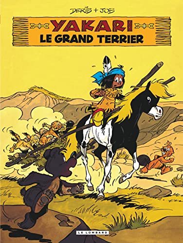 jaquette livre Yakari Tome 10 - Le Grand Terrier