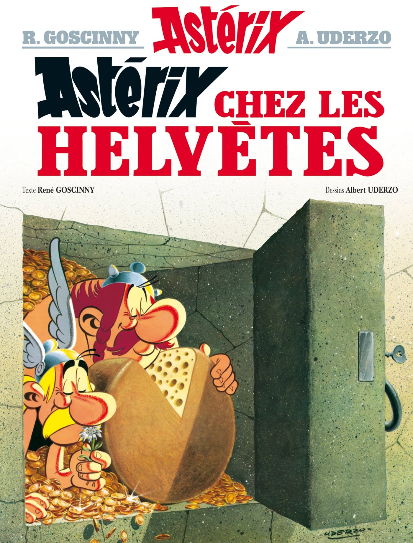 jaquette livre Astérix - Astérix chez les hélvètes - n°16