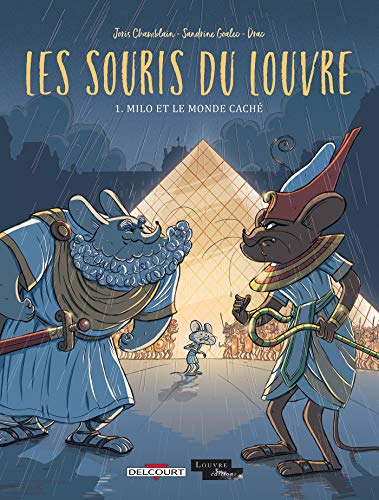 jaquette livre Les Souris Du Louvre Tome 1 - Milo Et Le Monde Caché