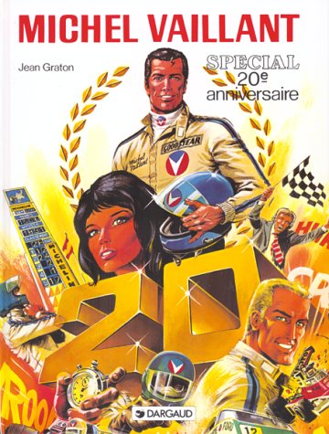 jaquette livre Michel Vaillant - Spécial 20e Anniversaire