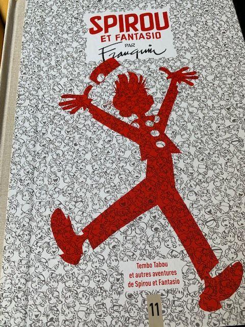 jaquette livre Spirou et Fantasio par Franquin T11