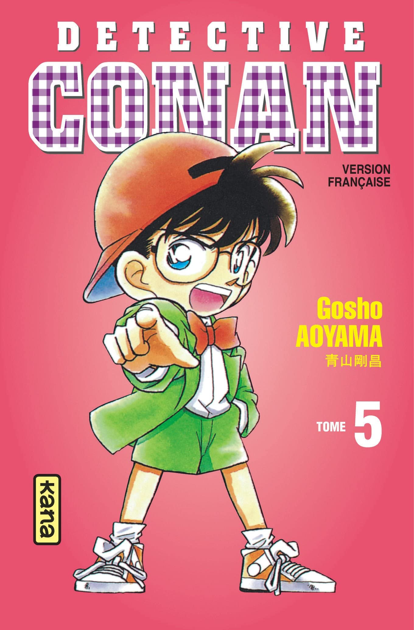 jaquette livre Détective Conan, tome 5