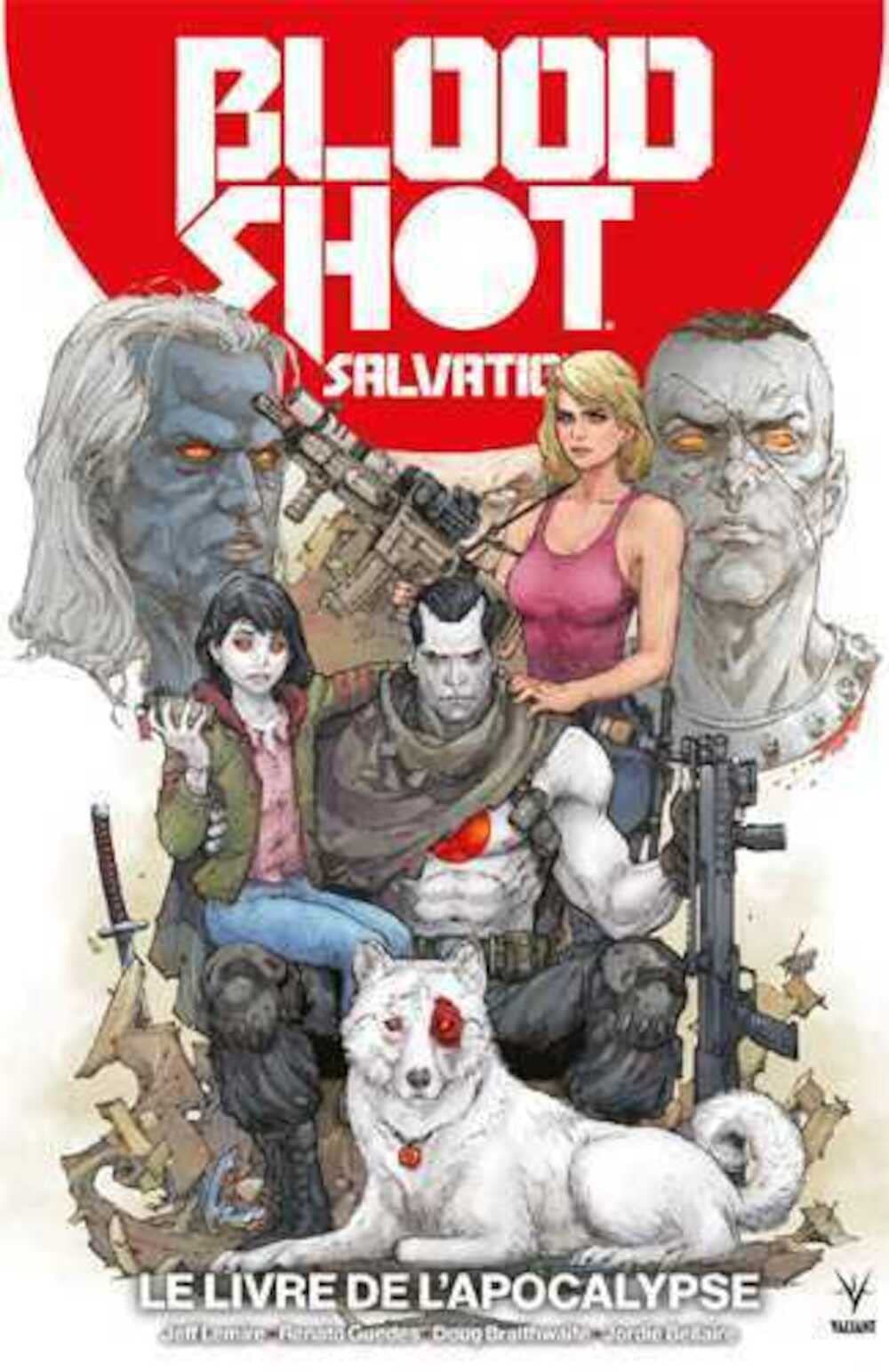 jaquette livre BLOODSHOT SALVATION T2 LIVRE DES MORTS