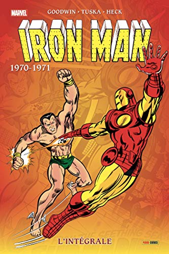 jaquette livre Iron Man L'intégrale - 1970-1971
