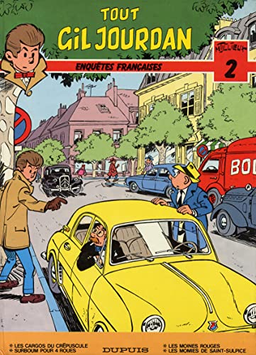 jaquette livre Tout Gil Jourdan Tome 2 - Enquêtes Françaises