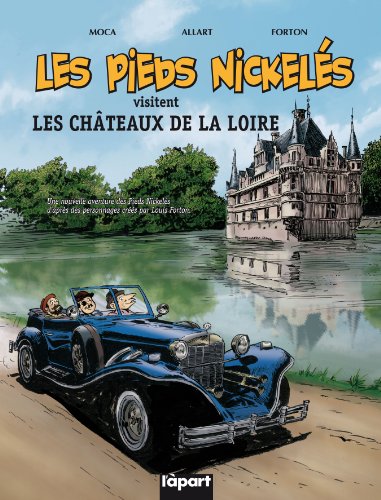 jaquette livre Les Pieds Nickelés Visitent Les Châteaux De La Loire