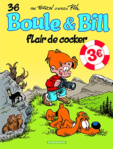 jaquette livre Boule & Bill Tome 36 - Flair De Cocker