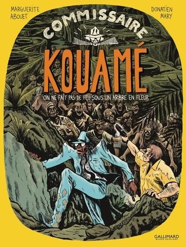 jaquette livre Commissaire Kouamé Tome 3 - On Ne Fait Pas De Feu Sous Un Arbre En Fleur