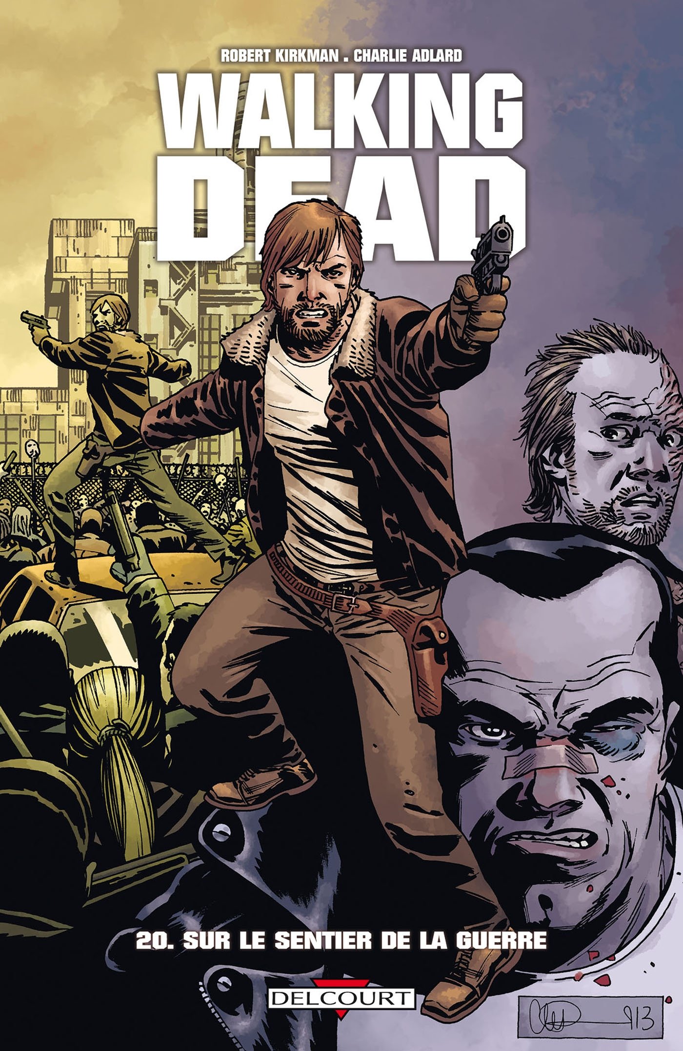 jaquette livre Walking Dead, Tome 20 : Sur le sentier de la guerre