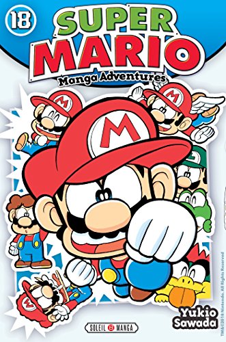 jaquette livre Super Mario - Manga adventures - Tome 18