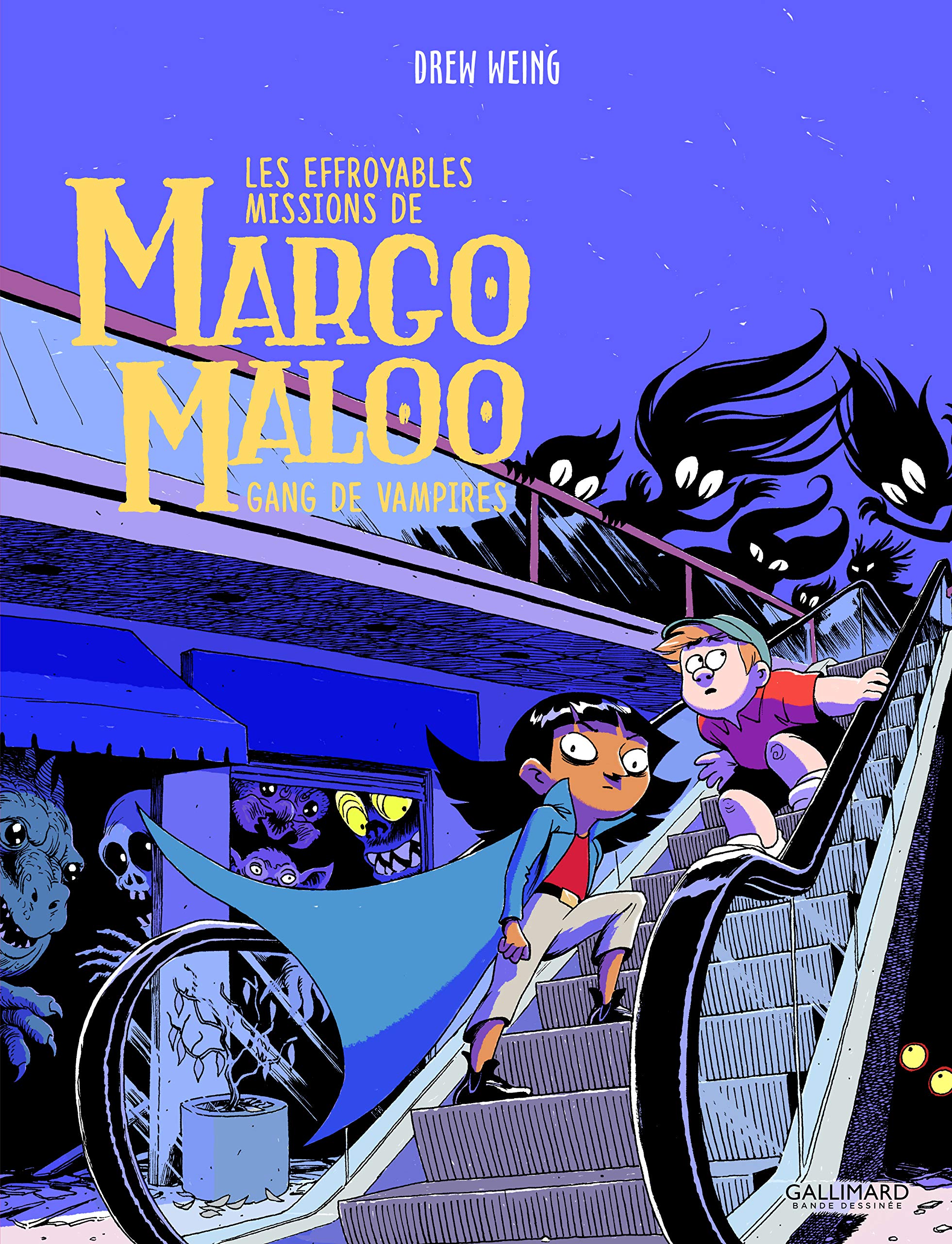 jaquette livre Les Effroyables Missions de Margo Maloo (Tome 2-Gang de vampires)
