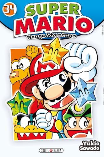 jaquette livre Super Mario - Manga adventures - Tome 34