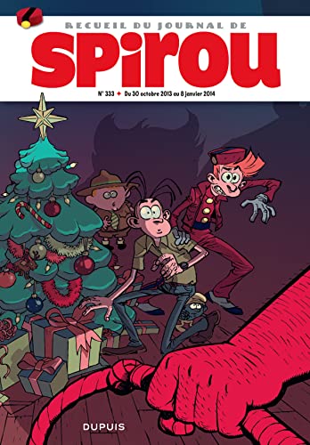 jaquette livre Recueil Spirou N° 333 - Du 30 Octobre 2013 Au 8 Janvier 2014