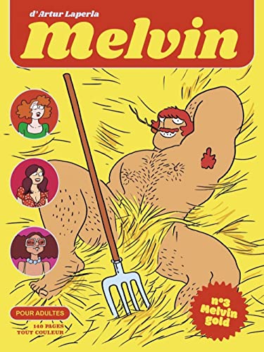 jaquette livre Melvin Tome 3 - Melvin Gold