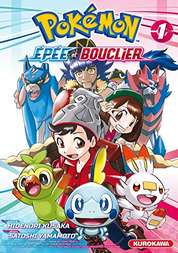 jaquette livre Pokémon - La Grande Aventure - Epée et Bouclier - Tome 1