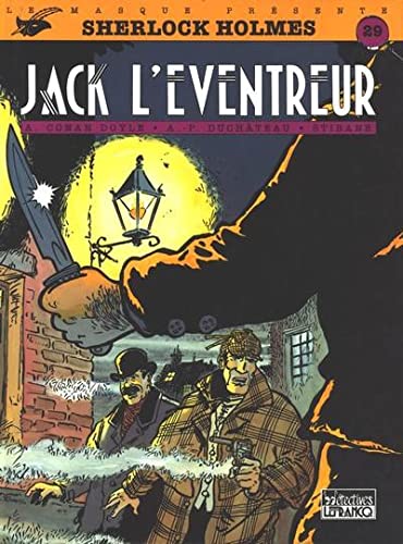 jaquette livre Sherlock Holmes - Jack L'eventreur