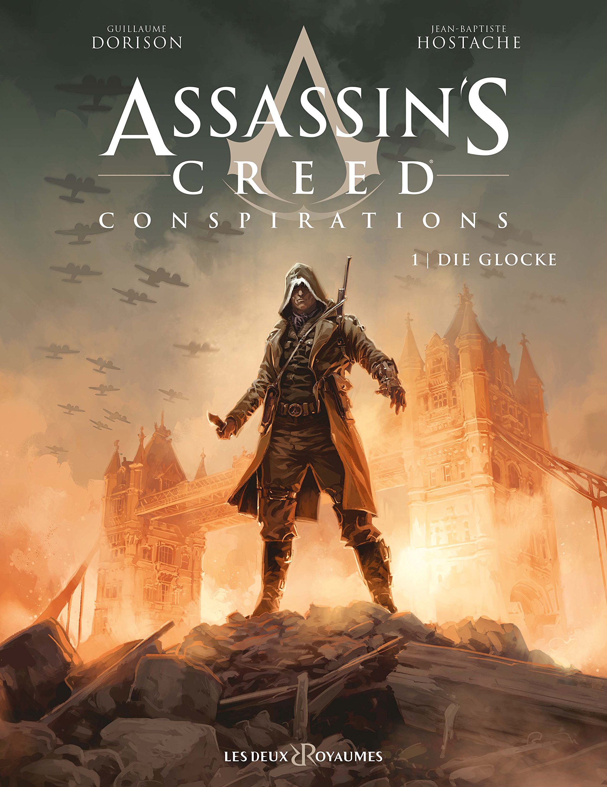 jaquette livre Assassin's Creed Cycle 2, Tome 1 : Conspirations