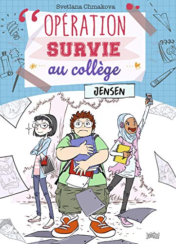 jaquette livre Opération Survie Au Collège Tome 2 - Jensen