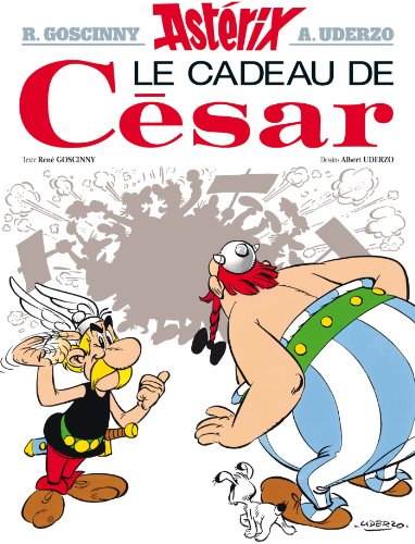 jaquette livre Astérix Tome 21 - Le Cadeau De César