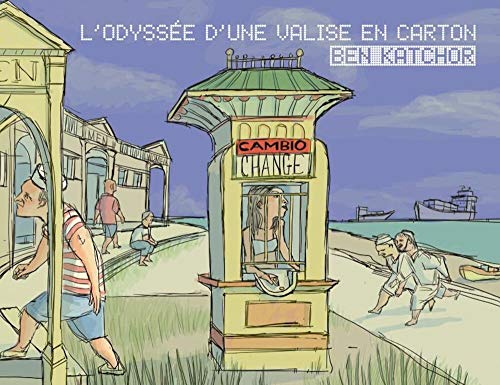 jaquette livre L'odyssée D'une Valise En Carton