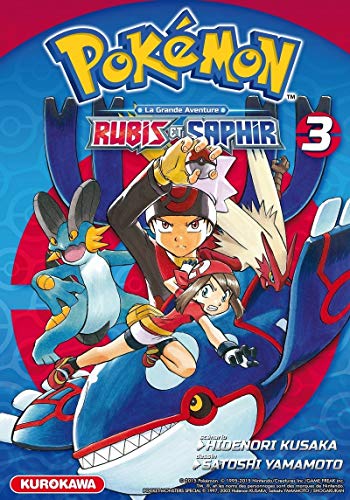 jaquette livre Pokémon - La Grande Aventure ? Rubis et Saphir - Tome 3