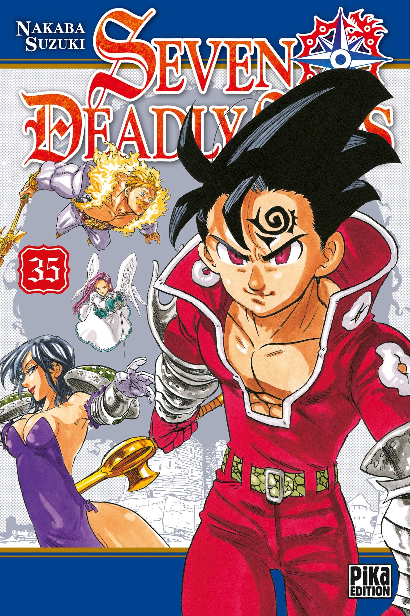 jaquette livre Seven Deadly Sins T35