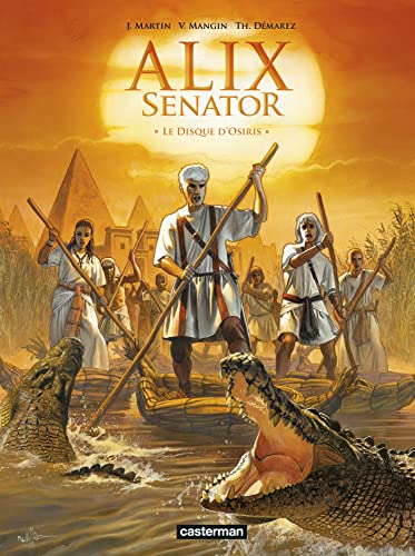 jaquette livre Alix Senator Tome 12 - Le Disque D'osiris