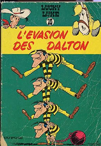 jaquette livre L'evasion Des Daltons