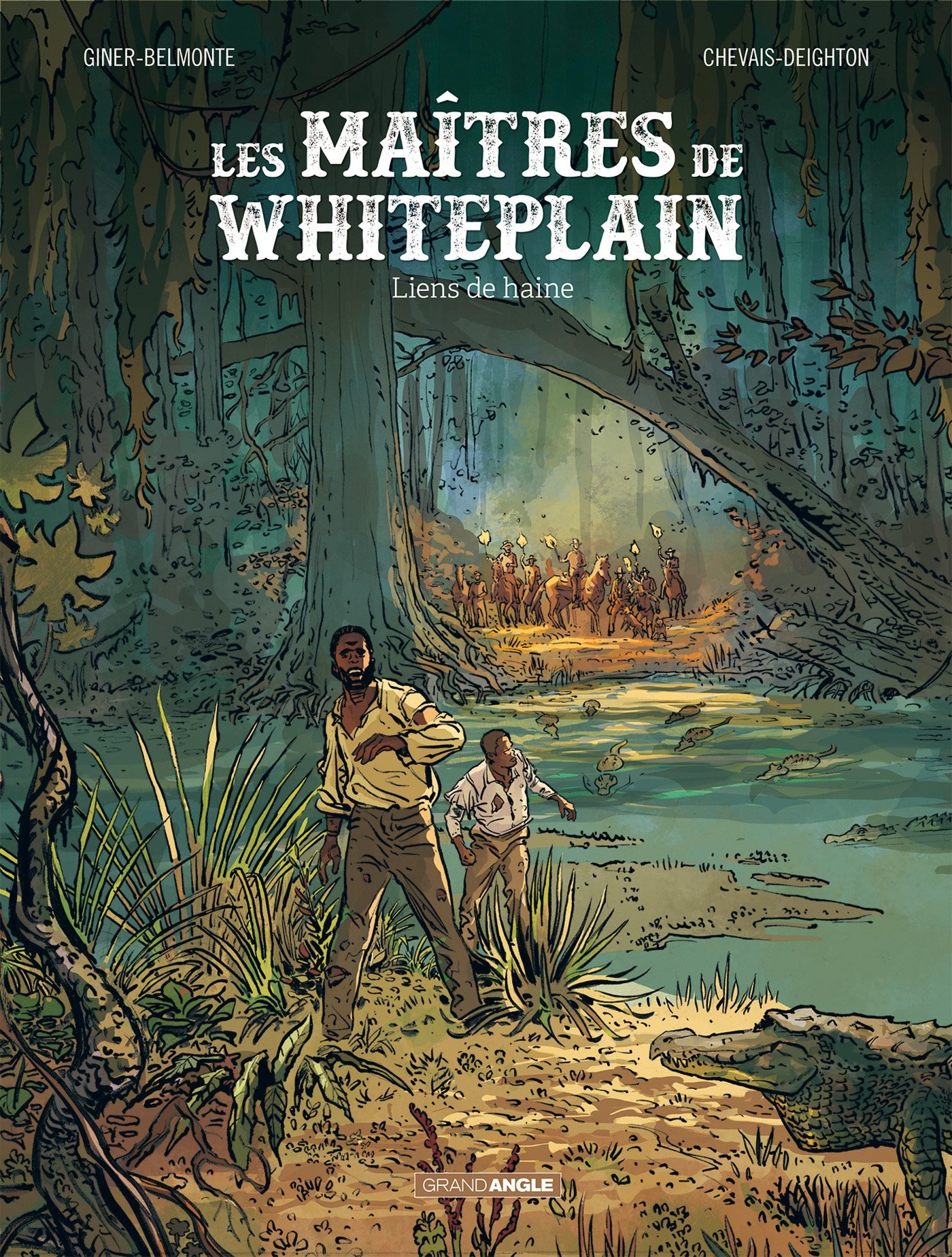 jaquette livre Les maitres de White Plain - volume 1