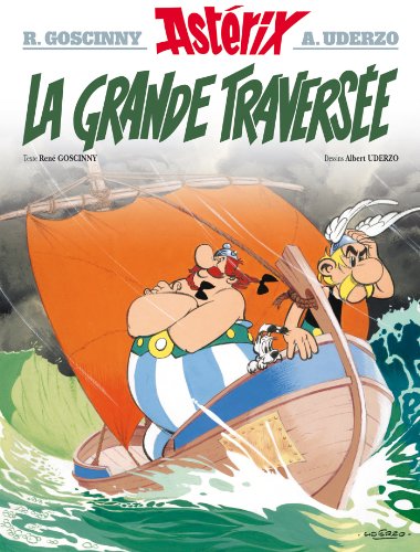 jaquette livre Astérix Tome 22 - La Grande Traversée