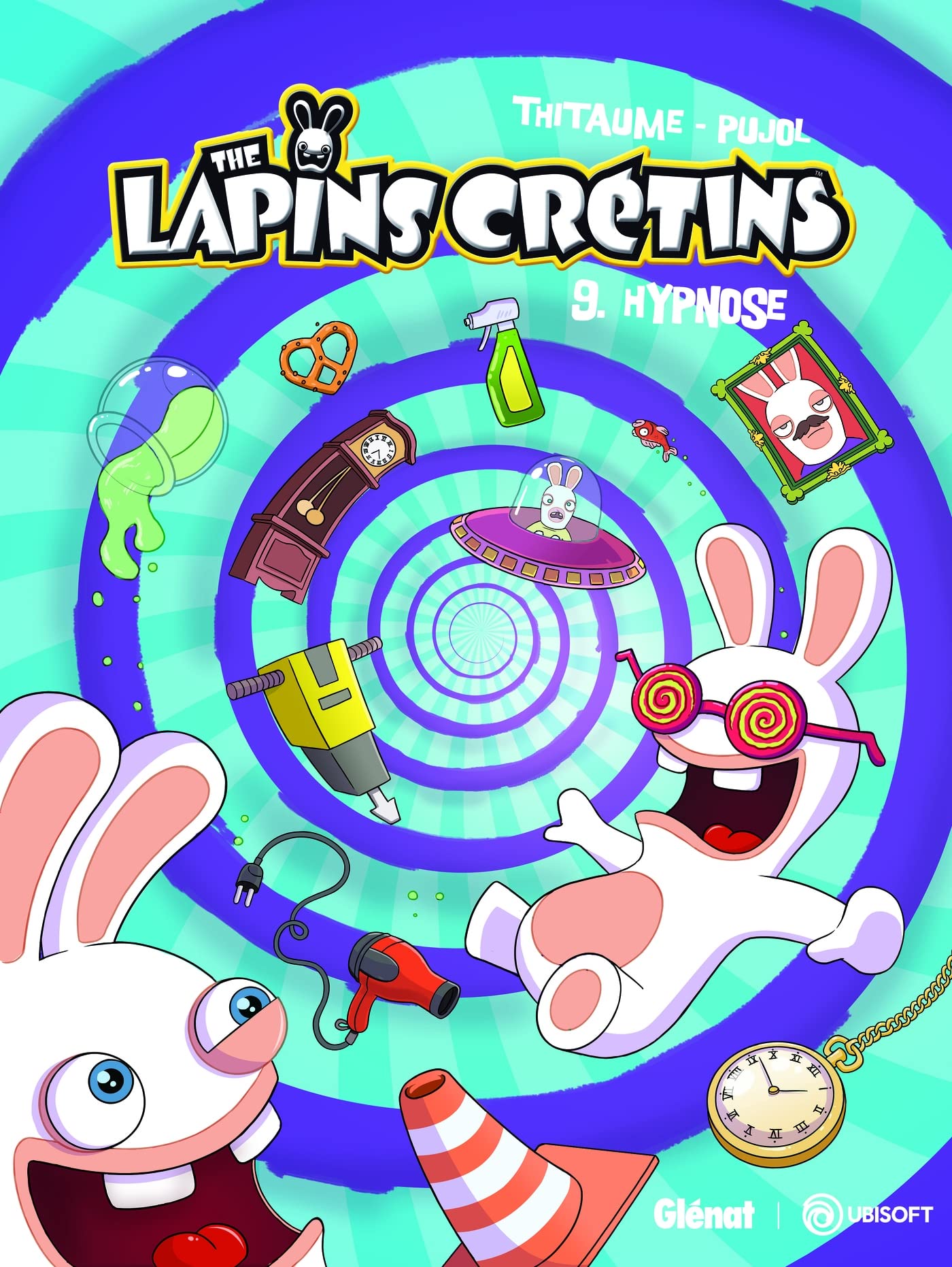 jaquette livre The Lapins Crétins, Tome 9 : Hypnose