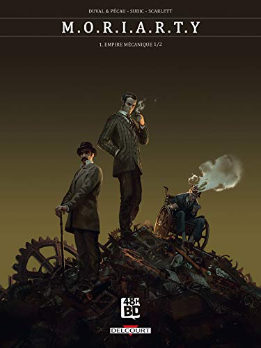 jaquette livre M.O.R.I.A.R.T.Y Tome 1 - Empire Mécanique 1/2 - 48h Bd 2020