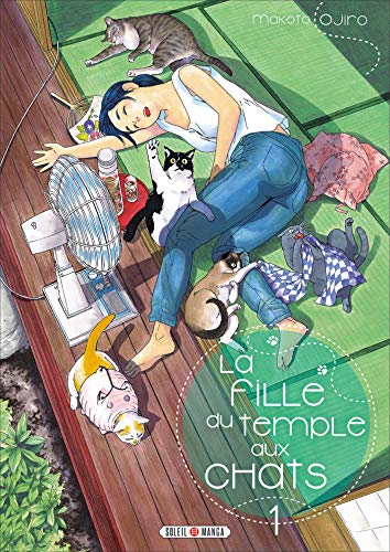 jaquette livre Fille du Temple aux Chats (la) - Tome 1