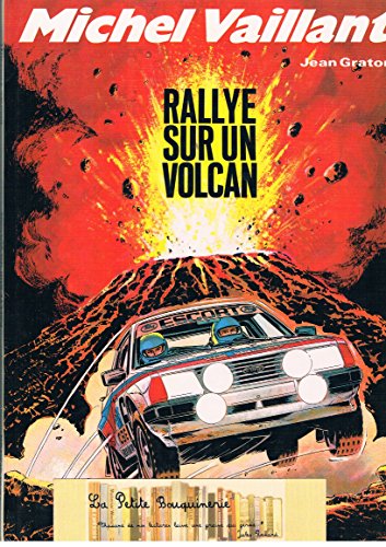 jaquette livre Michel Vaillant  - Rallye sur un volcan