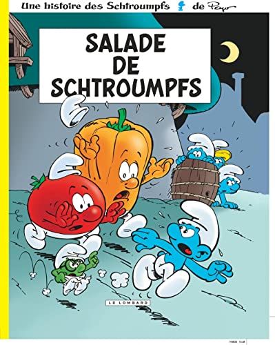 jaquette livre Les Schtroumpfs Tome 24 - Salade De Schtroumpfs
