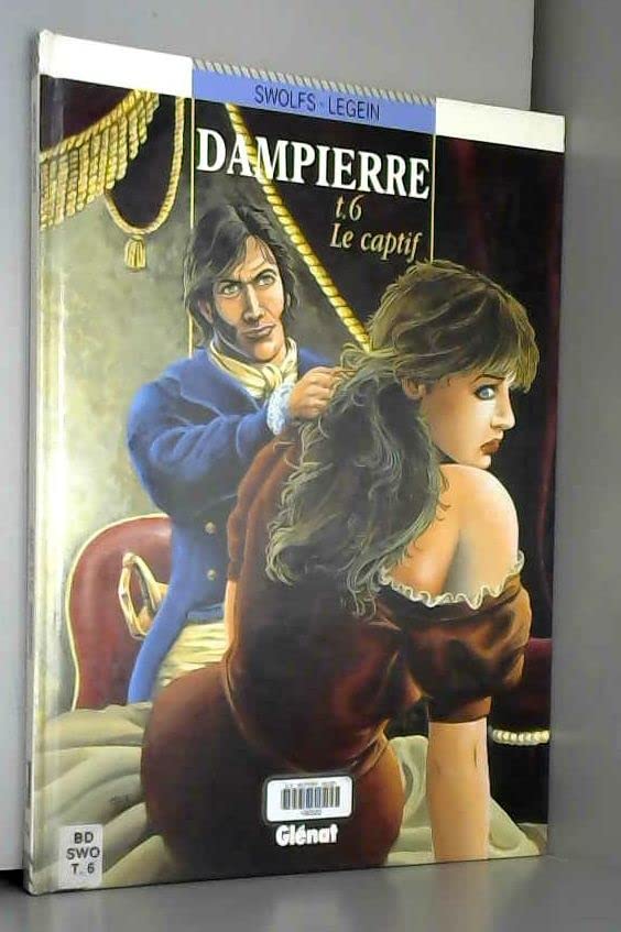 jaquette livre Dampierre Tome 6 - Le Captif