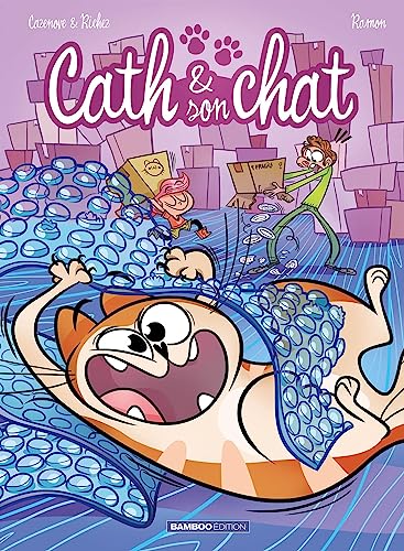 jaquette livre Cath & Son Chat Tome 4