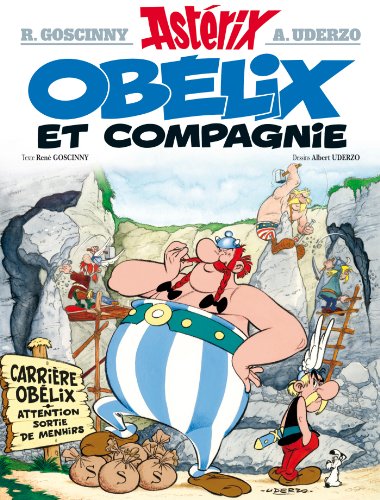 jaquette livre Astérix Tome 23 - Obélix Et Compagnie